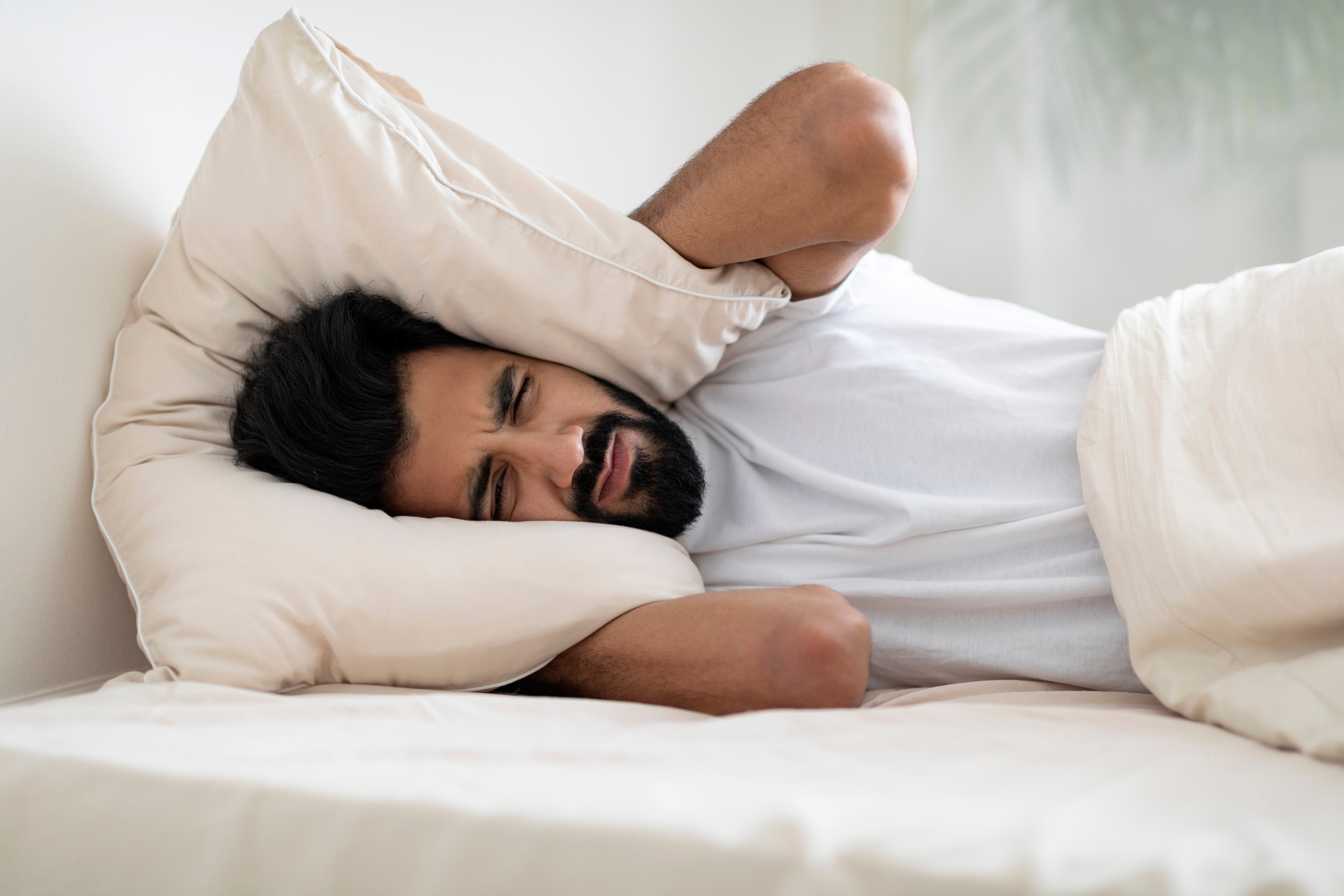 Tired man