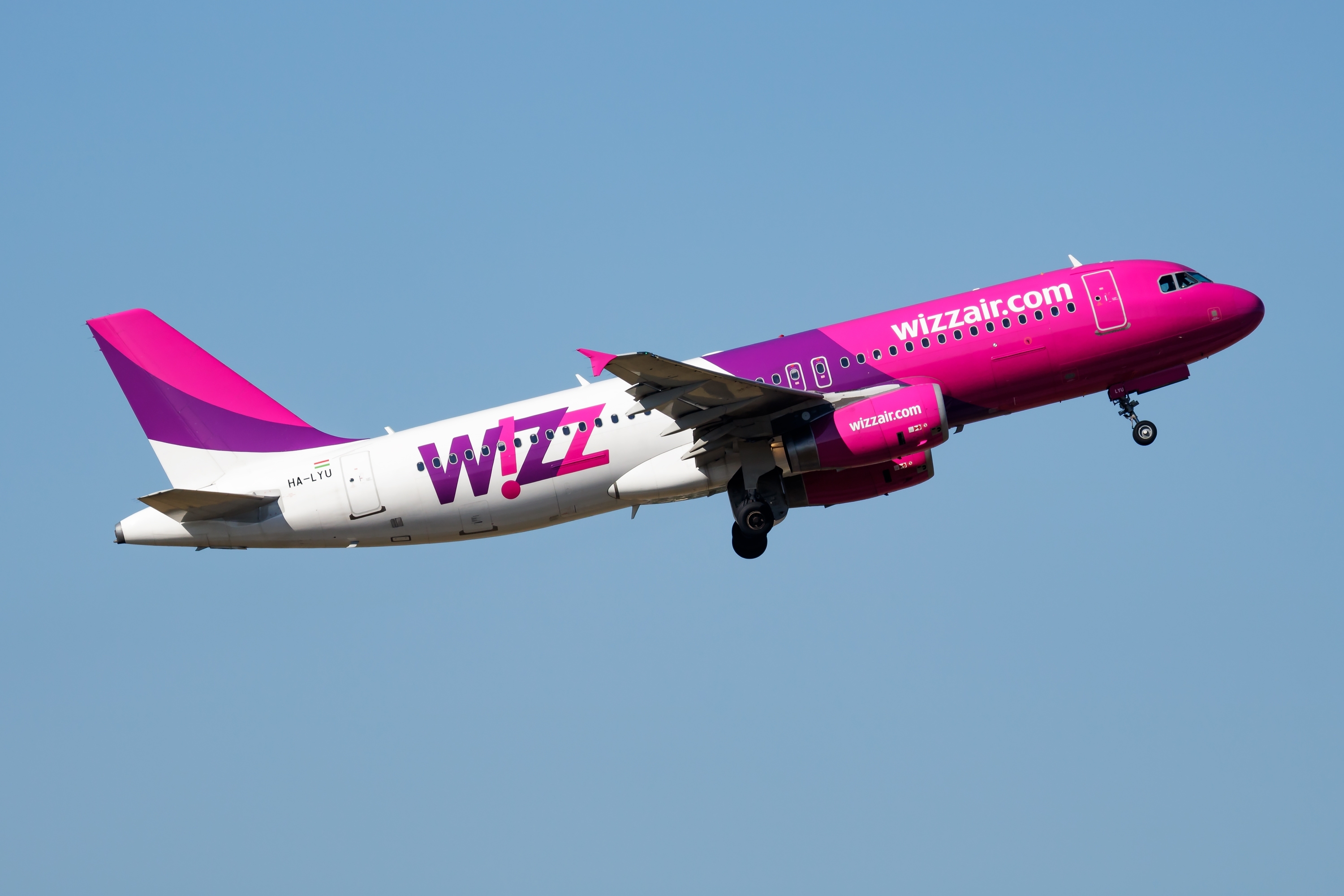 Wizz Air plane
