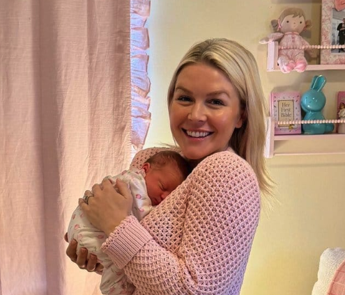 Karoline Leavitt with baby Vivi