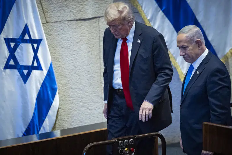 Trump with Netanyahu