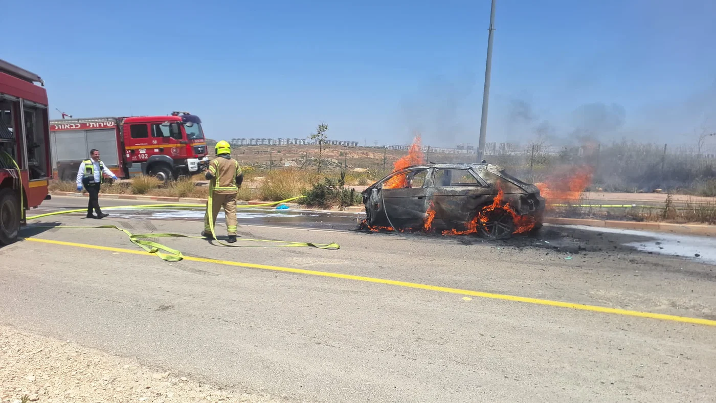 Fatal Collision Near Elad