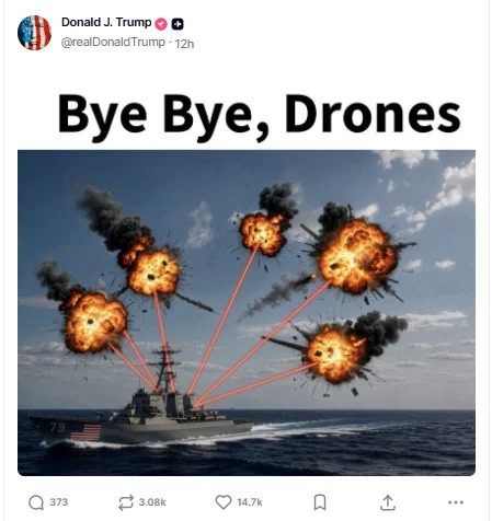 Trump taunts Iran