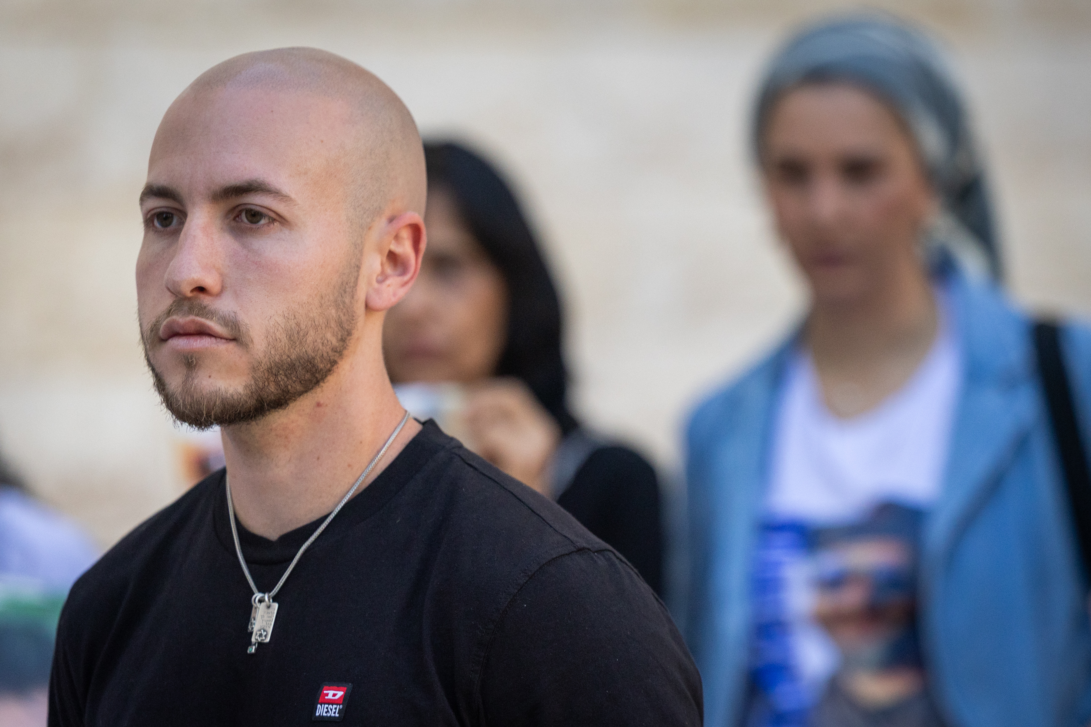 Eitan Mor outside Supreme Court in Jerusalem, May 10, 2026