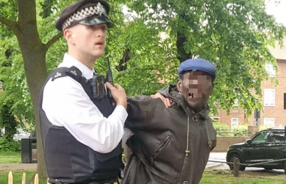 Alleged attacker with UK police
