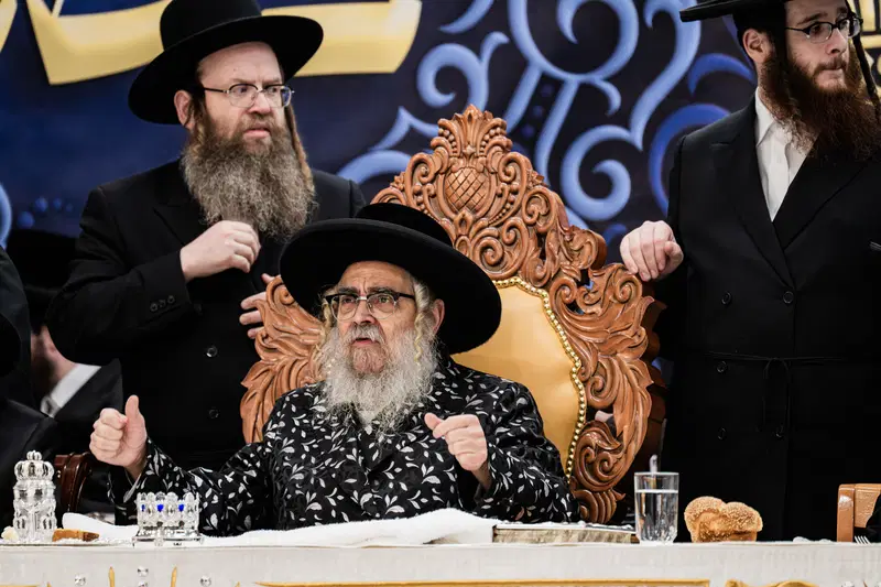Engagement Celebration for the Grandson of the Satmar Rebbe (Photo)