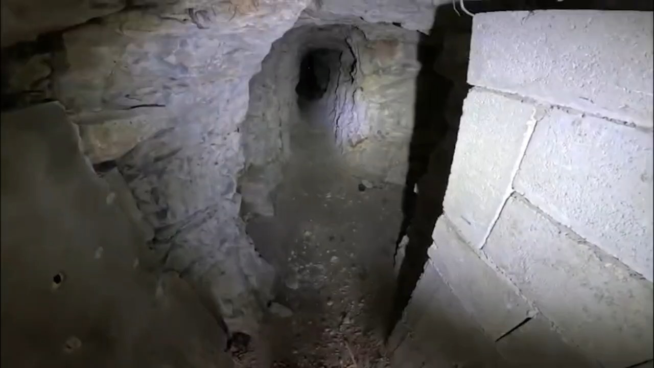 Hezbollah tunnel in Lebanon