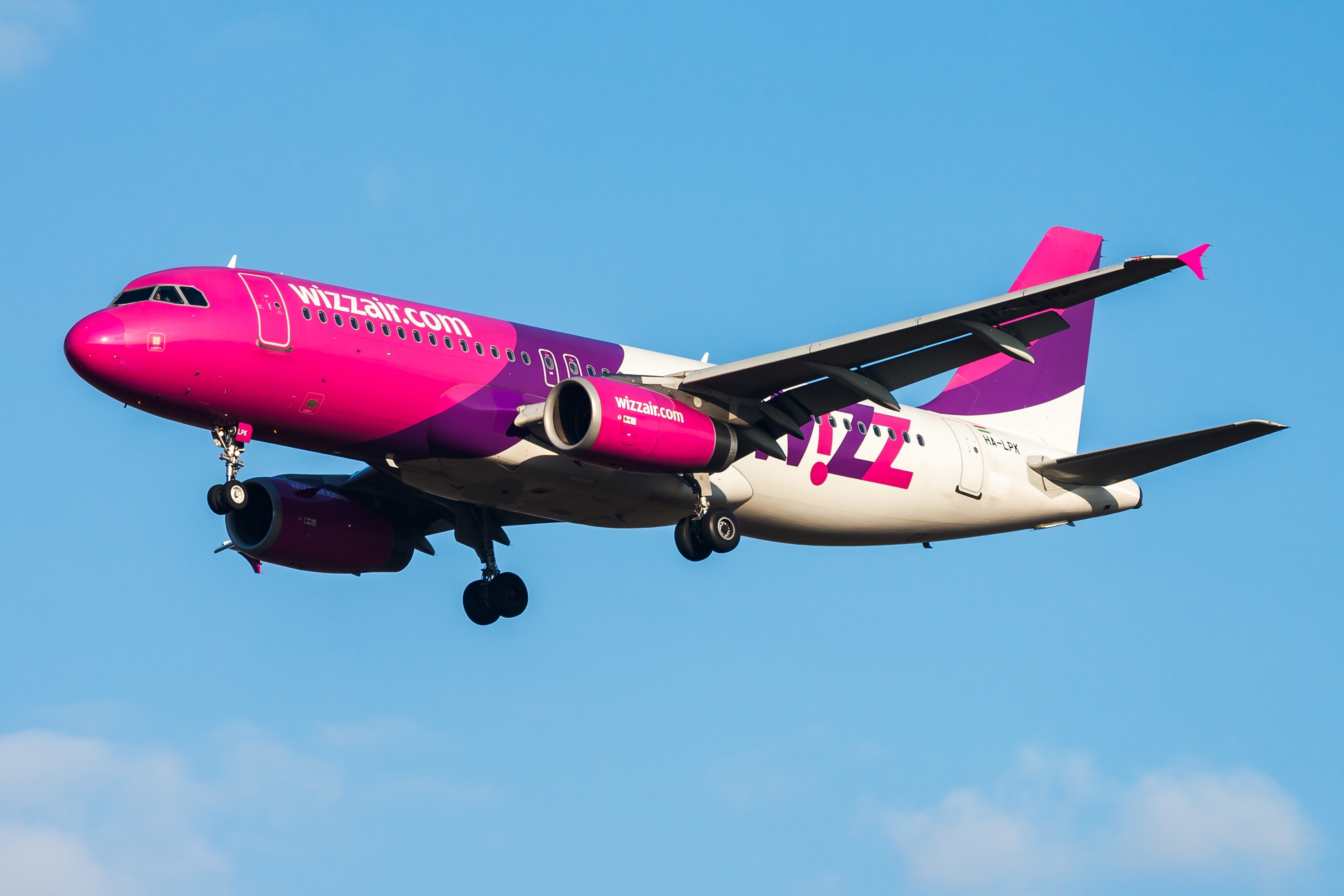 Wizz Air plane