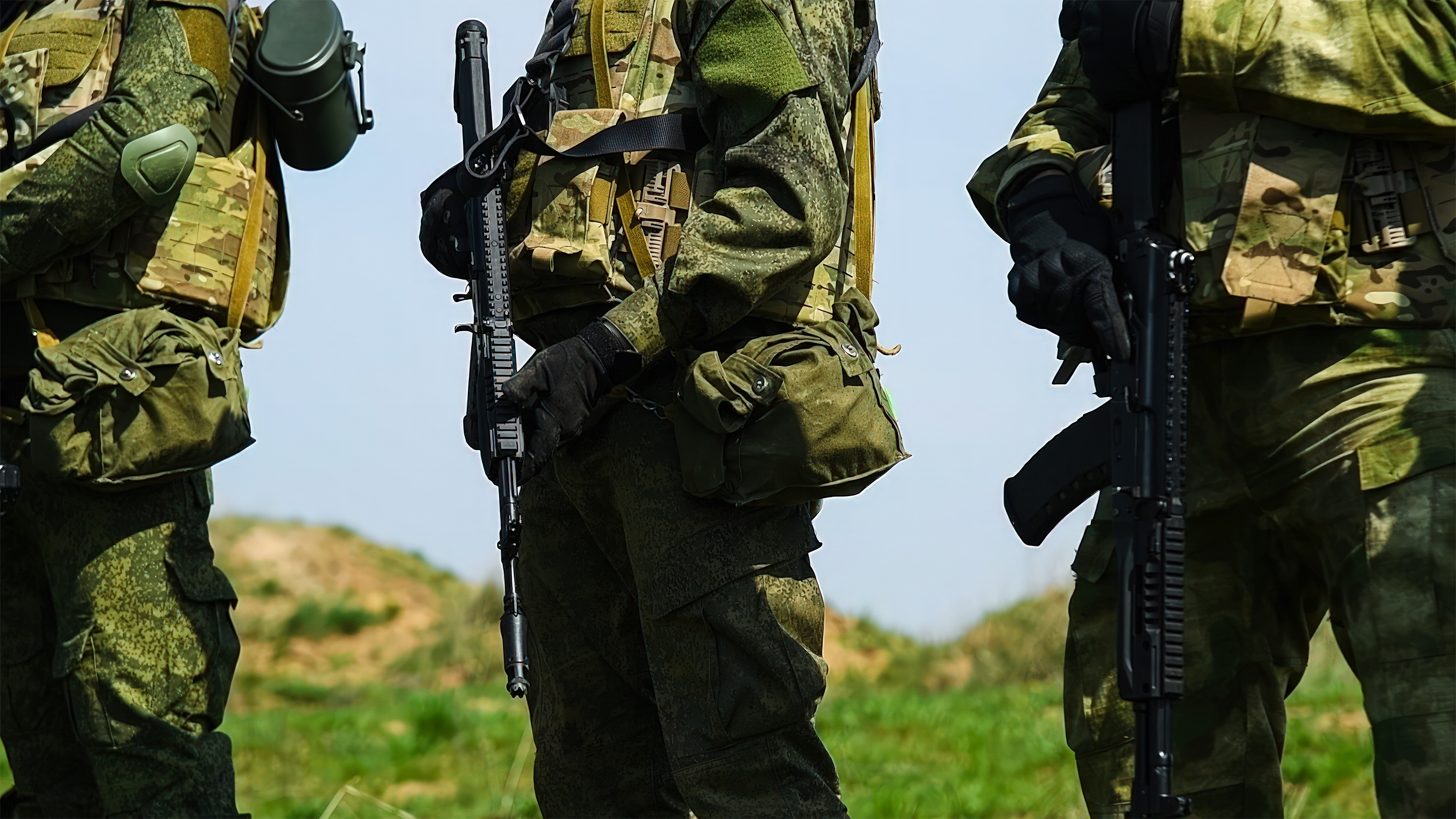 Russian troops