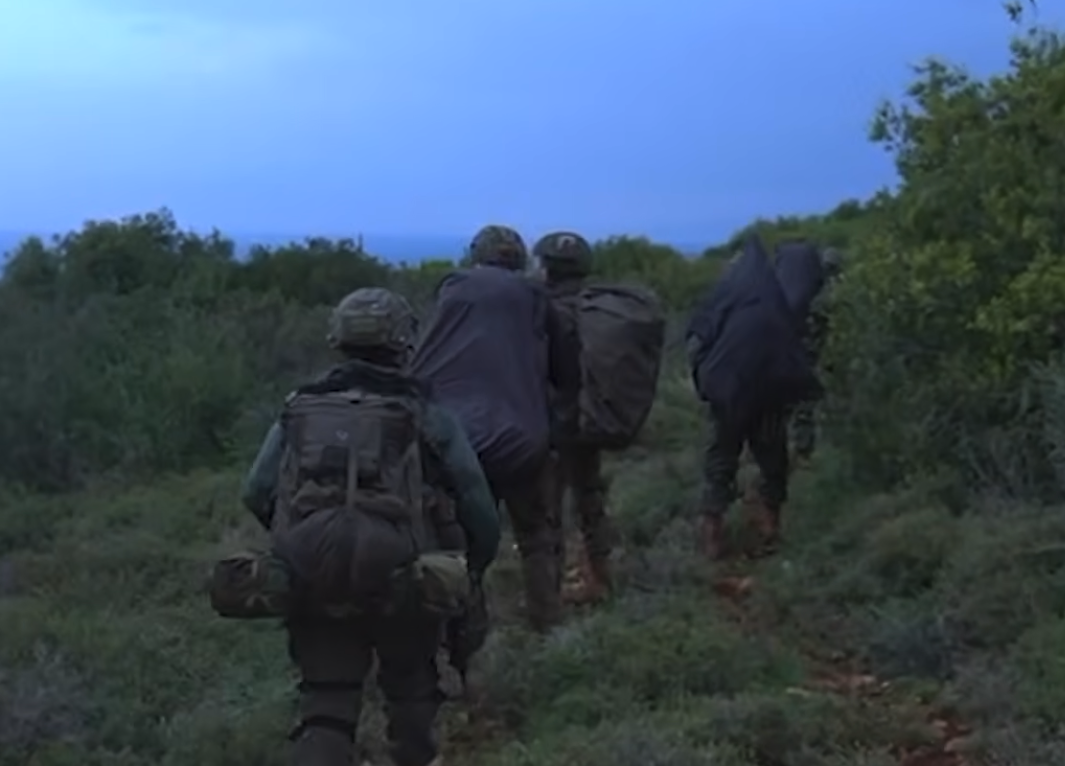 IDF soldiers operate in South Lebanon 