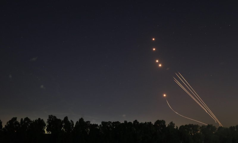 Rocket strikes in the North from Hezbollah