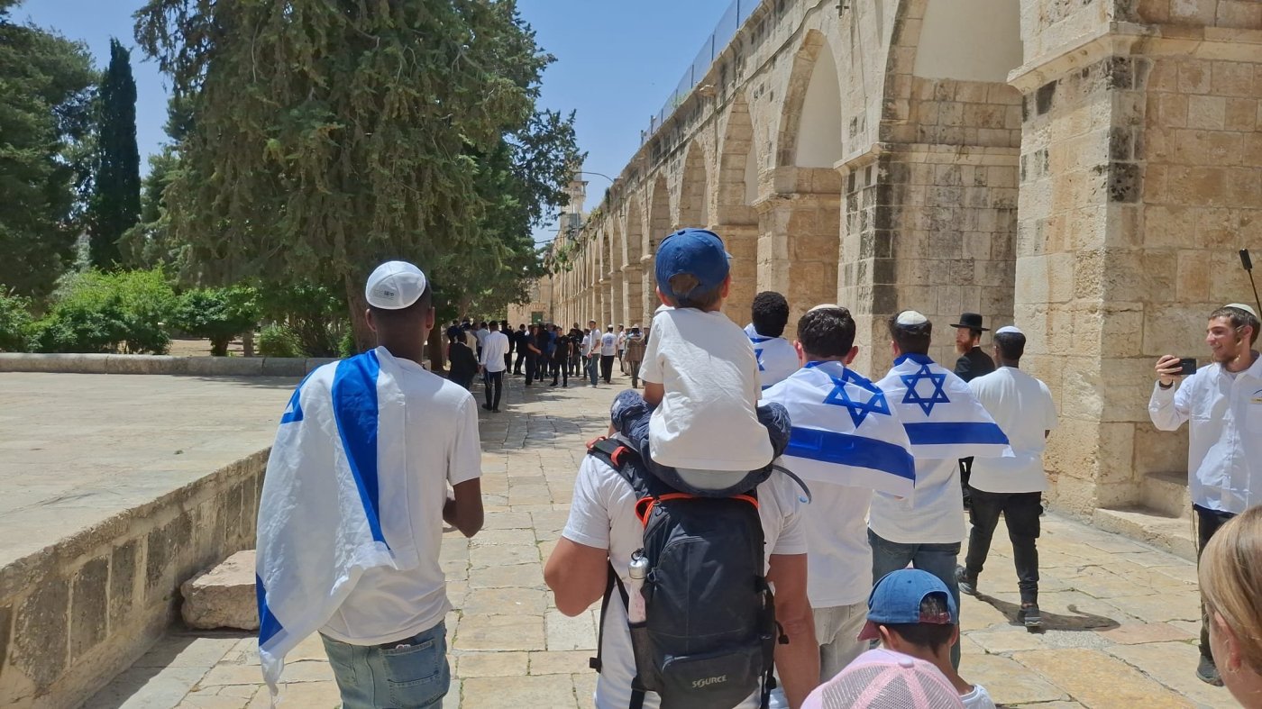 VIsiting the Temple Mount on erev Yom yerushalayim 2026