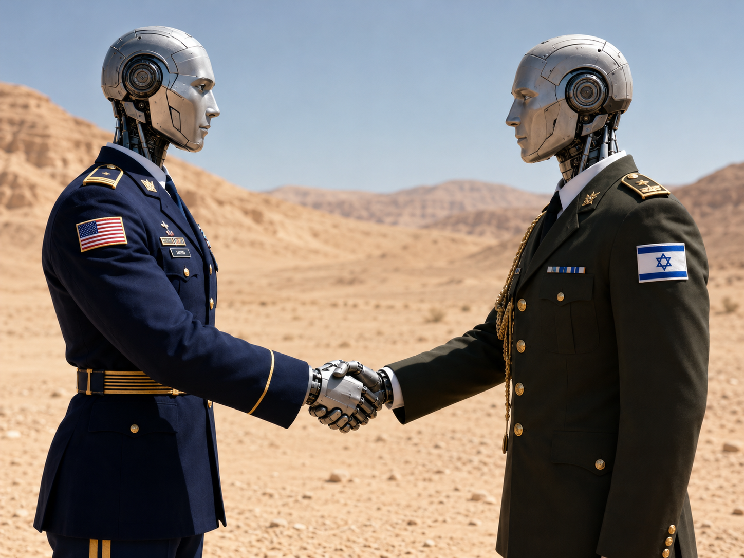 The future of Israel-US military cooperation might be robots in a desert.