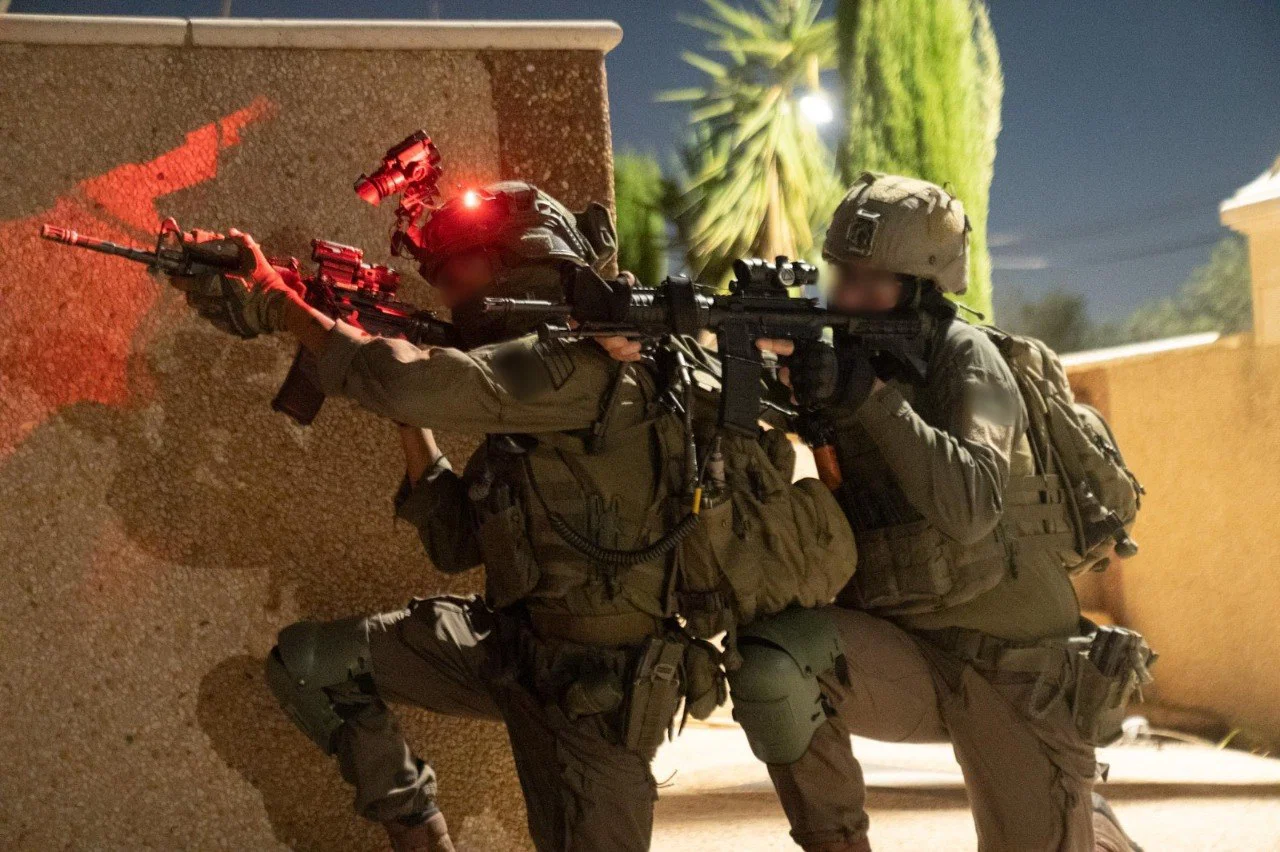 IDF soldiers in Judea and Samaria