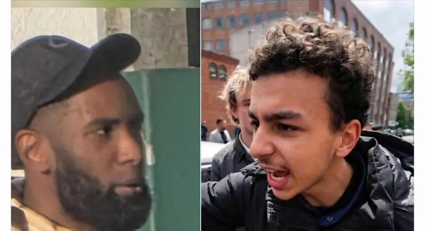 the 2 men who threatened Jews