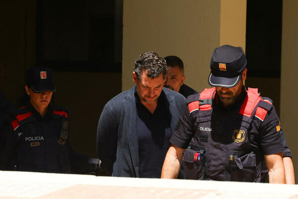 Catalonia police officers took forty-five-year-old Jonathan Andic into custody