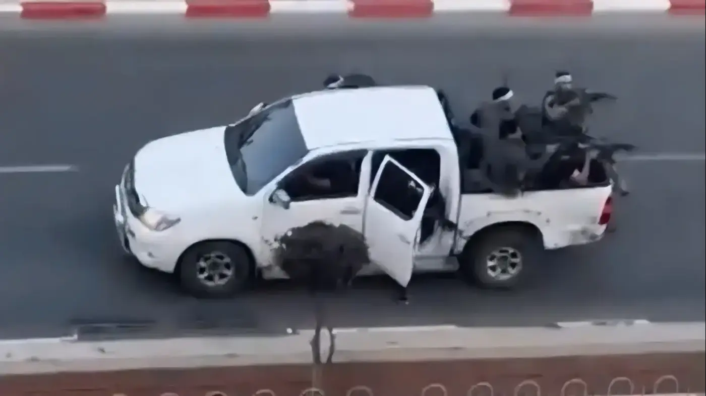 Hamas terrorist on October 7th