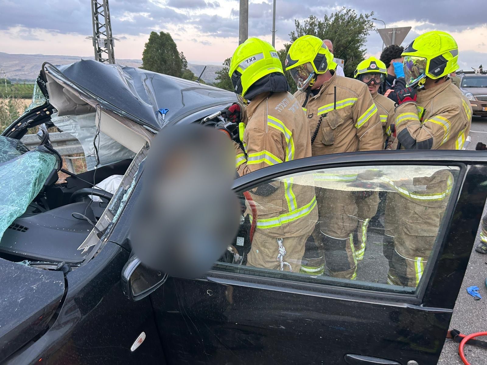 Scene of the crash