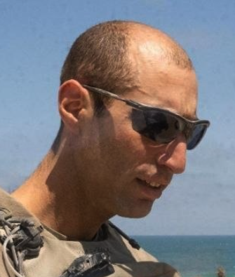 Israeli Brigade Commander Meir Biderman 