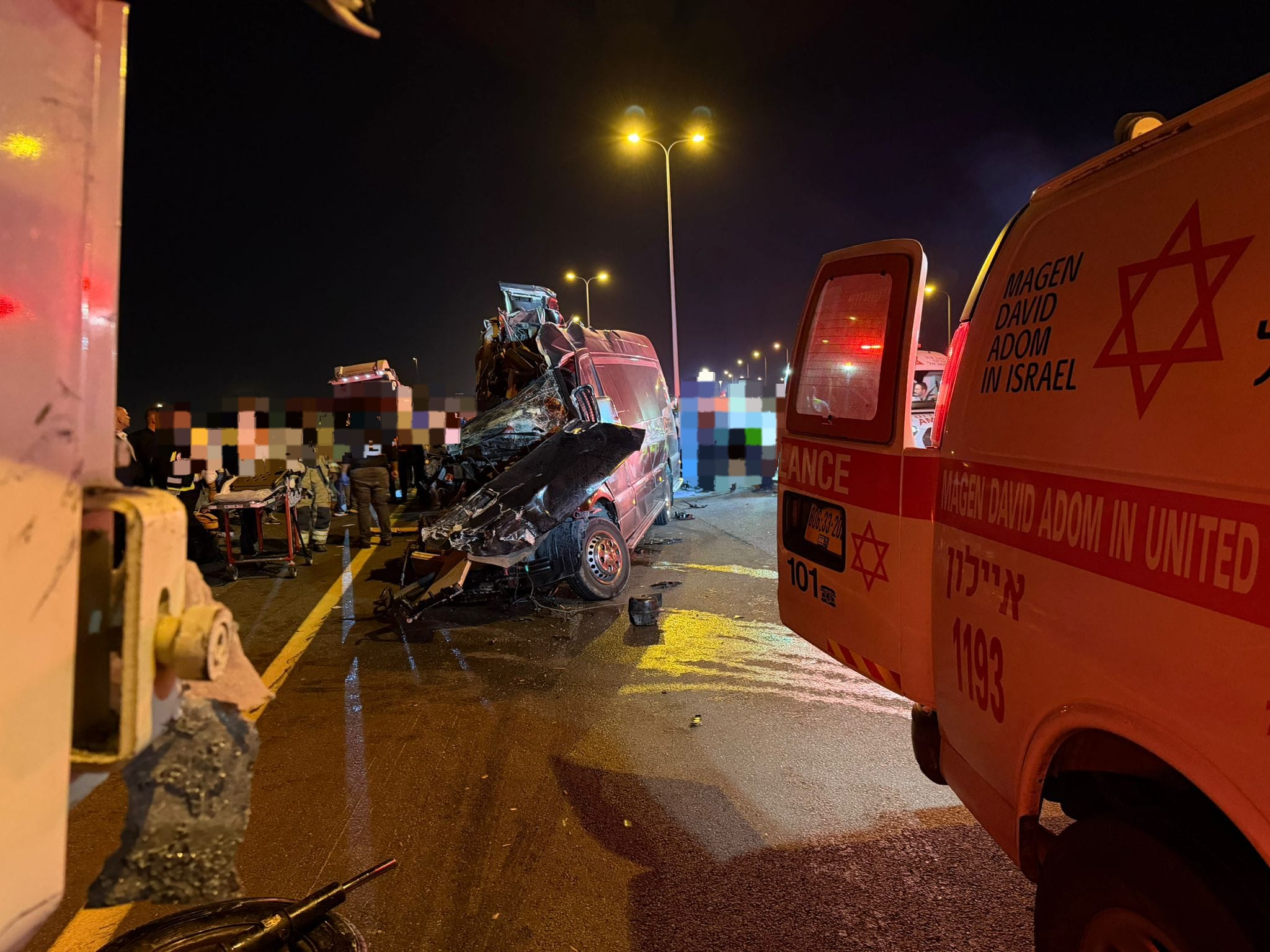 Scene of the deadly crash
