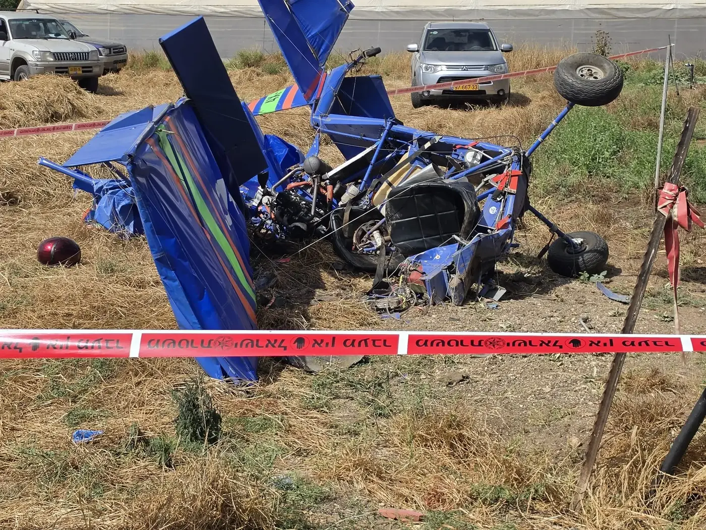 Scene of the crash