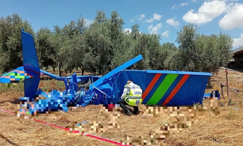 Light plane crashes