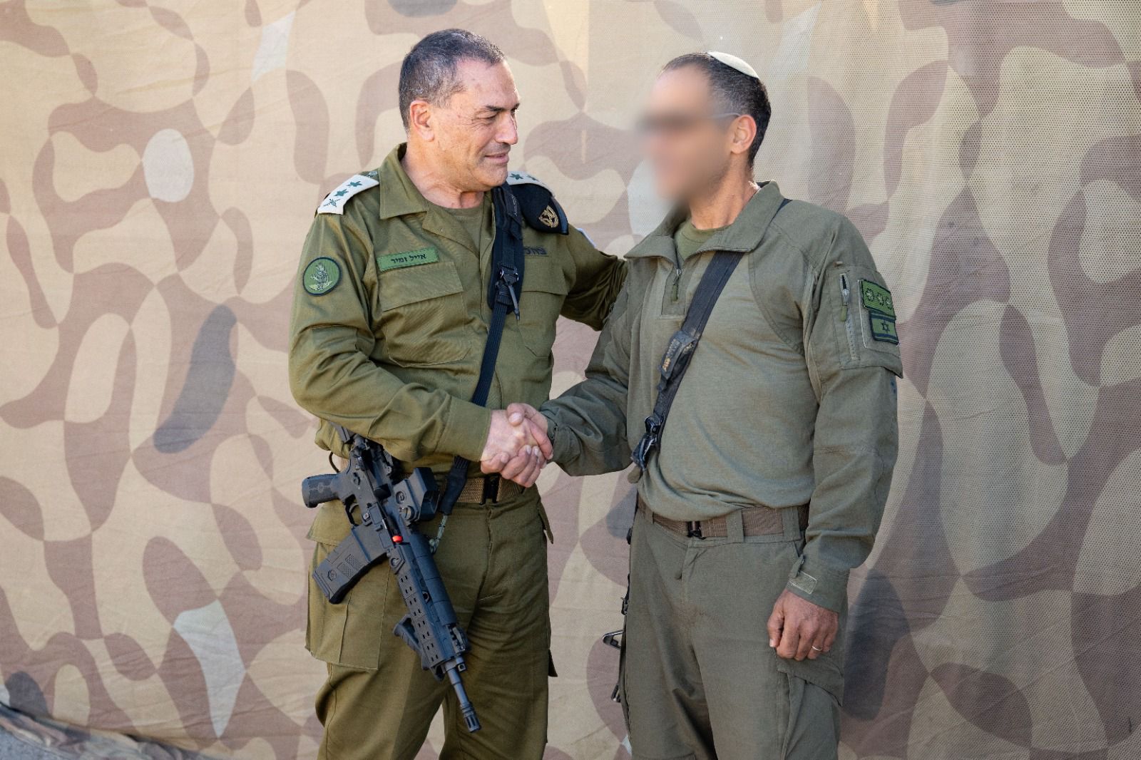 IDF CoS Eyal Zamir meets with Northern Command 