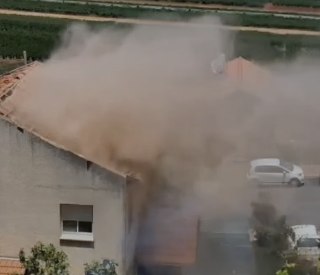 Hezbollah Drone Strikes House in Metula