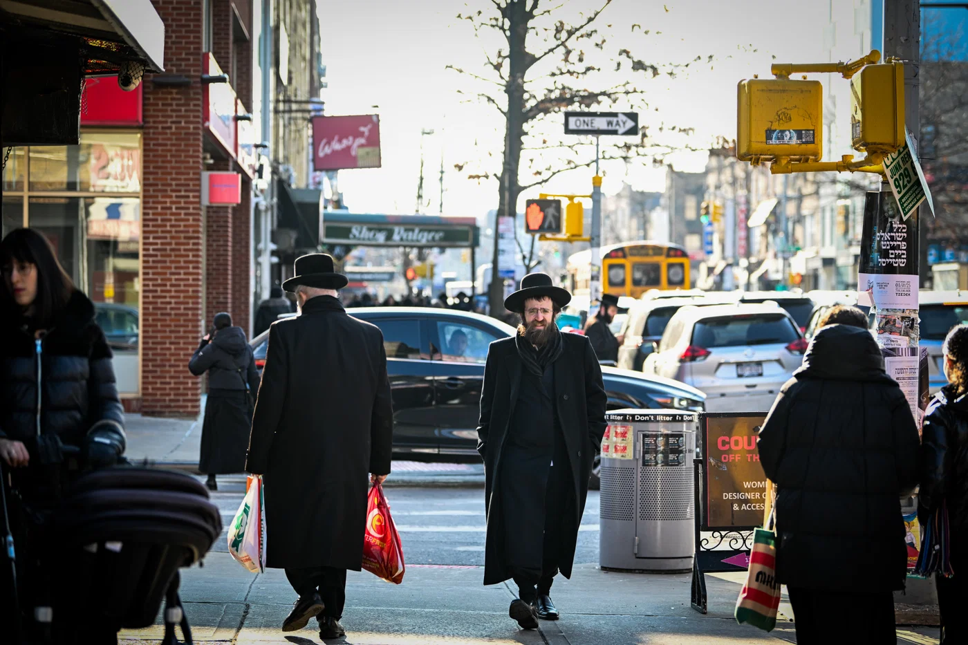 Haredi Jews in Brooklyn