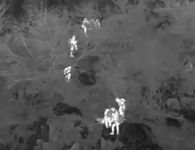 Hezbollah Publishes Fake Night-Vision Drone Footage Showing IDF Soldiers