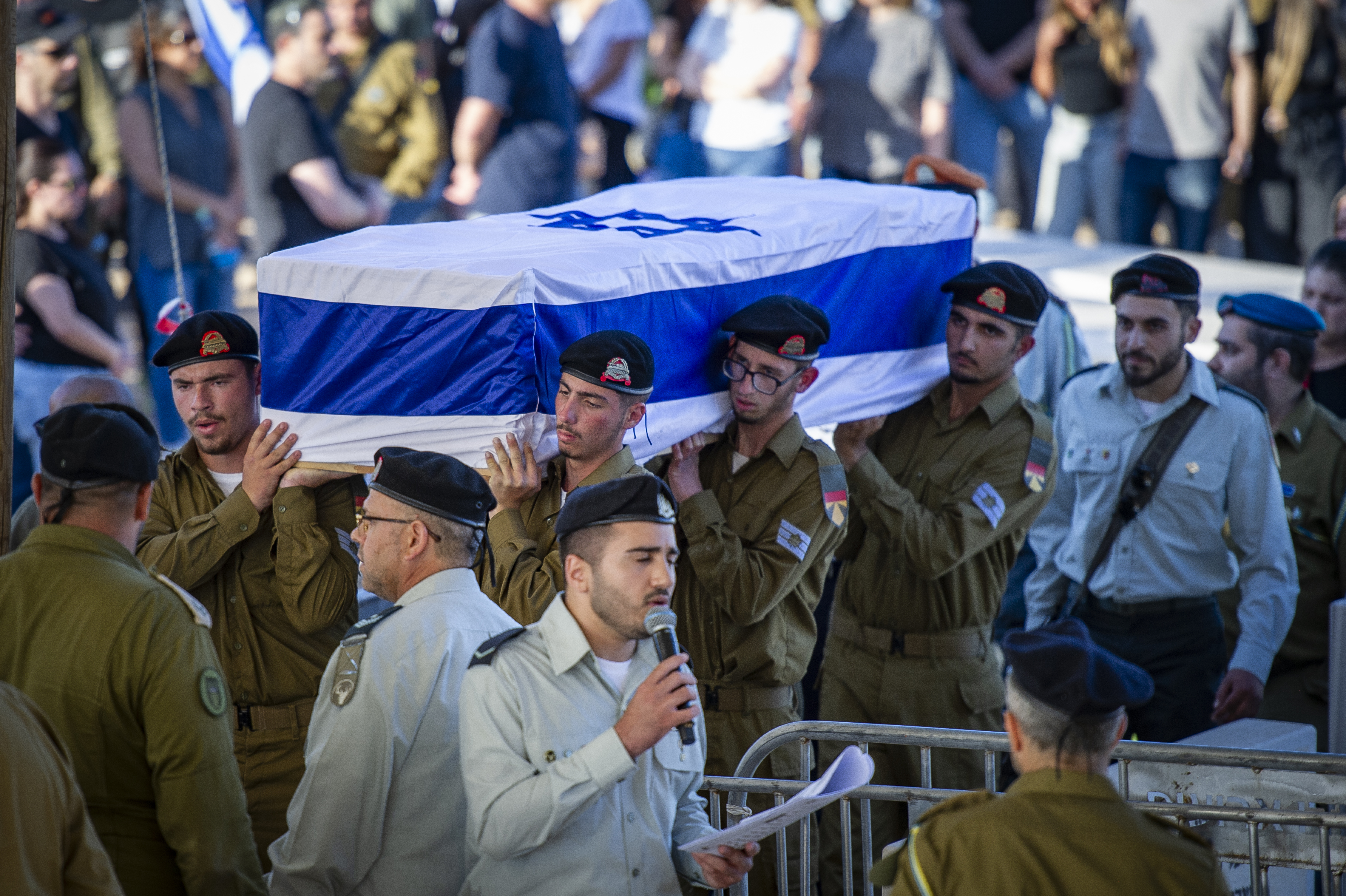 Noam Hamburger's Funeral, Atlit, May 24, 2026