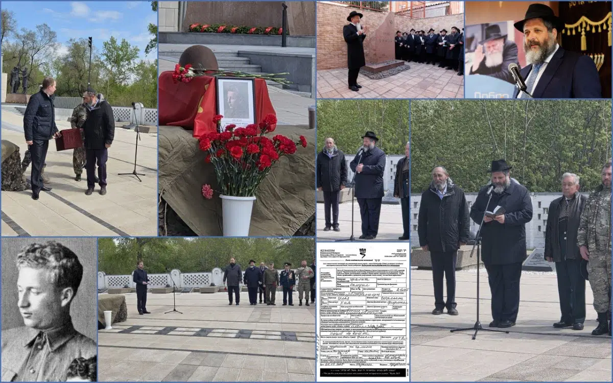 Jewish War Hero Was Finally Laid to Rest in Siberia