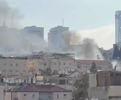 Major Fire Breaks Out in Jerusalem’s Bar Ilan Neighborhood
