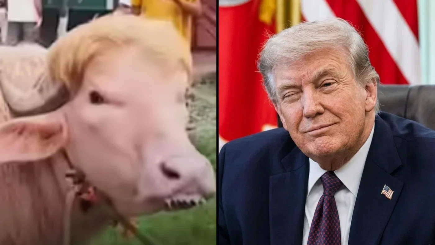 Trump and the buffalo Donald 