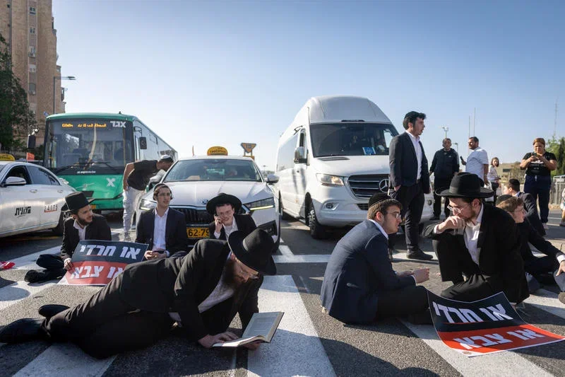 Haredi protesters