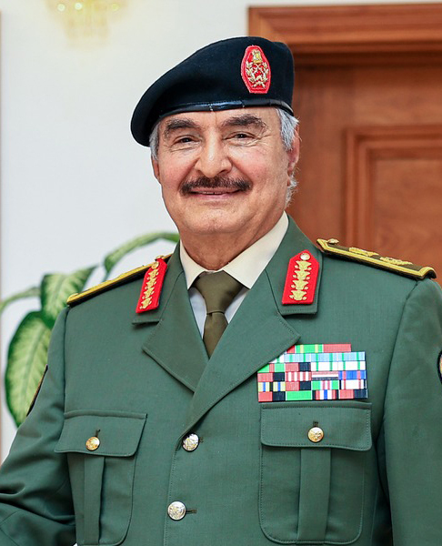 Libyan military commander Khalifa Haftar