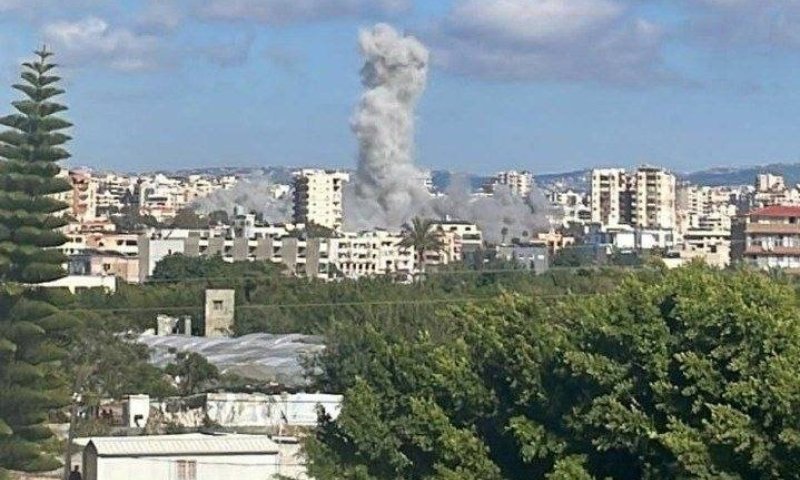 IDF attacks terror tagets in Lebanon