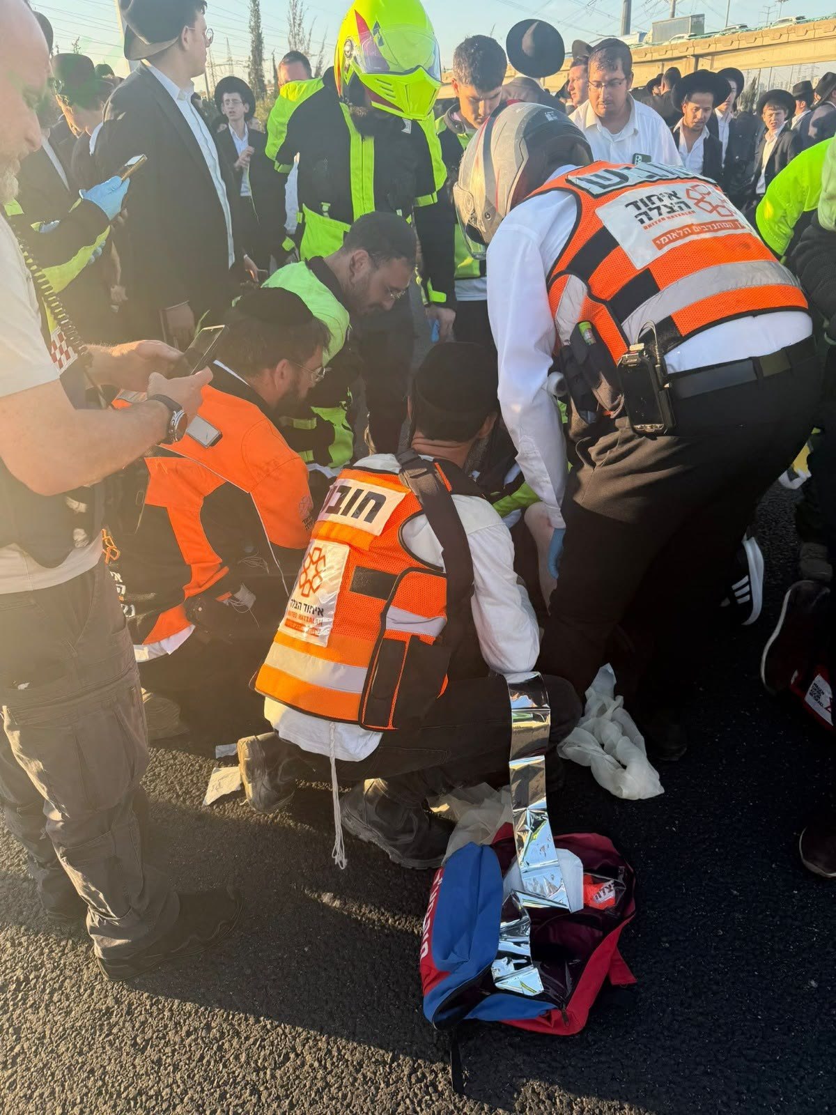 Yeshiva Student Seriously Injured at Peleg Protest on Route 4