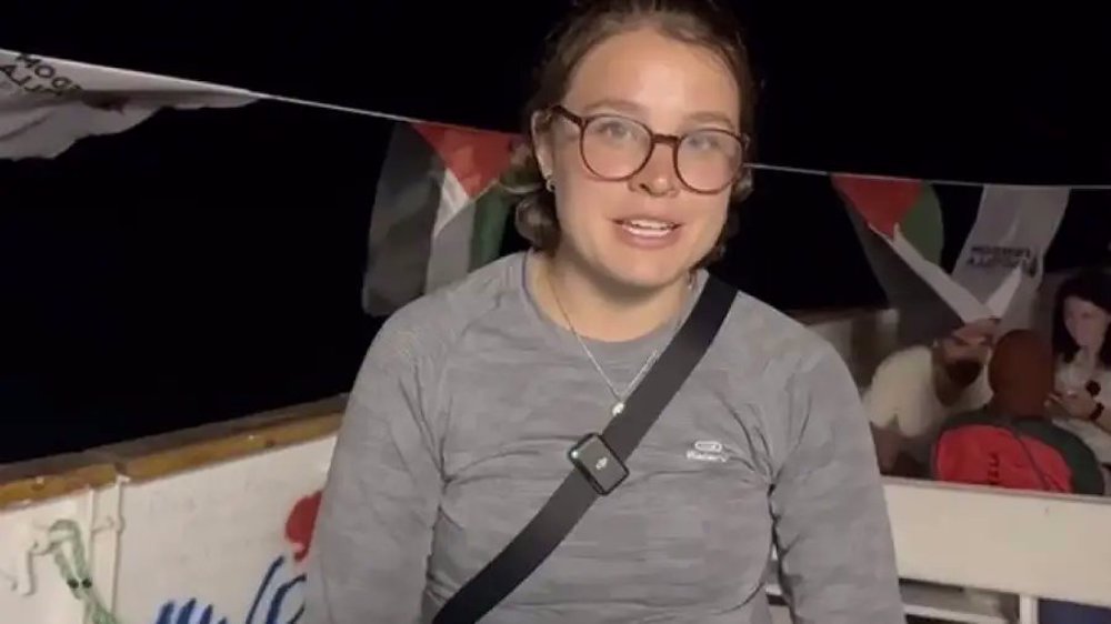 German national Anna Liedke, on Gaza flotilla