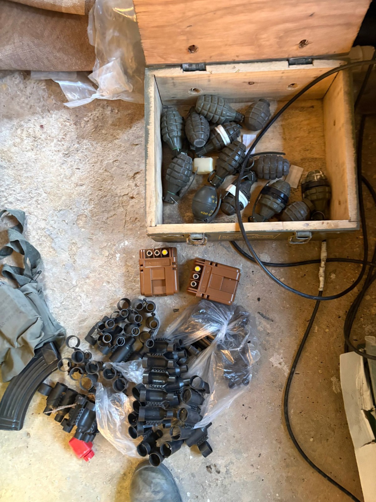 IDF locates Hezbollah weapons in Lebanon