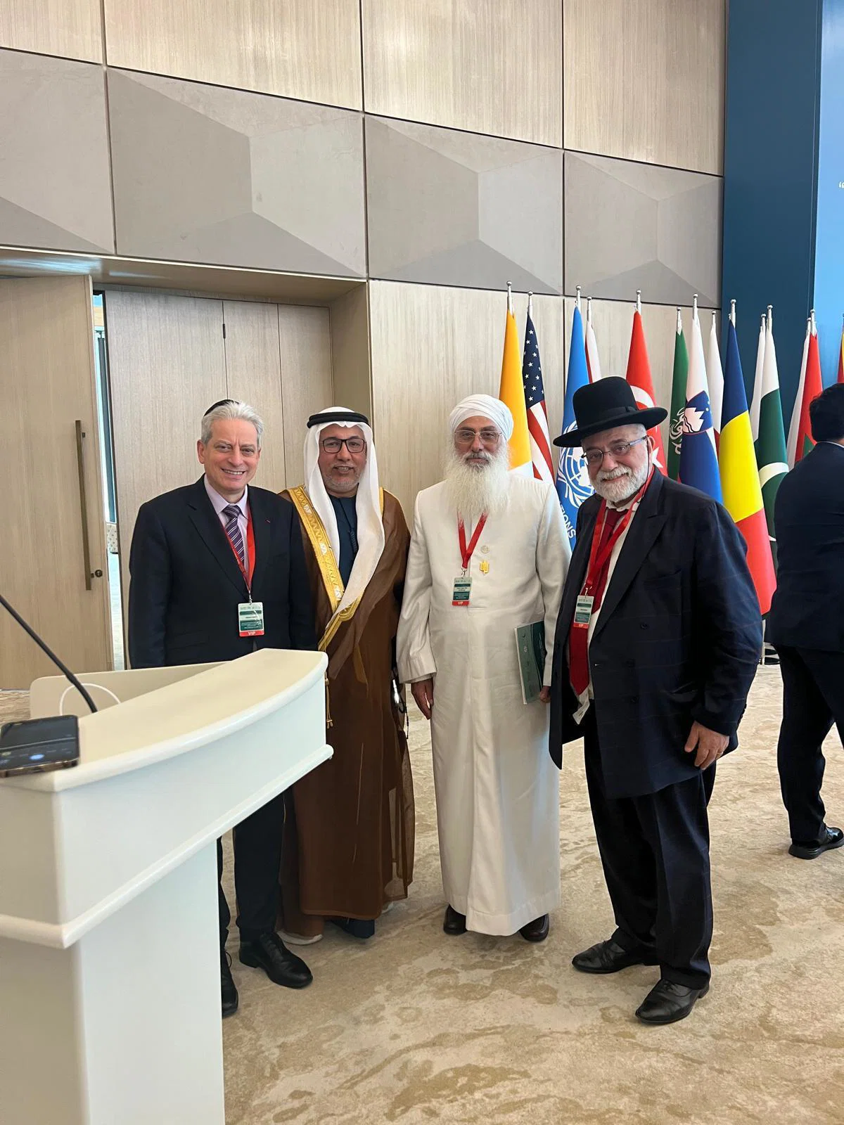 Rabbi Lewin visiting Gulf states