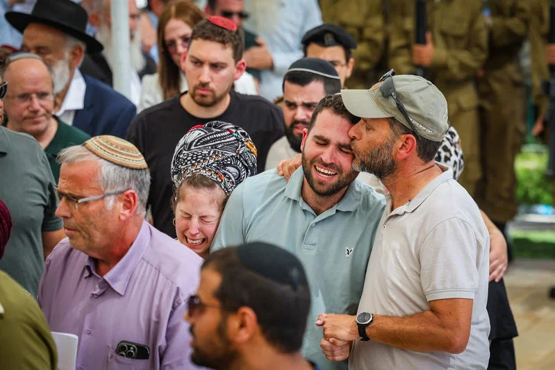Ohad Yaari's funeral