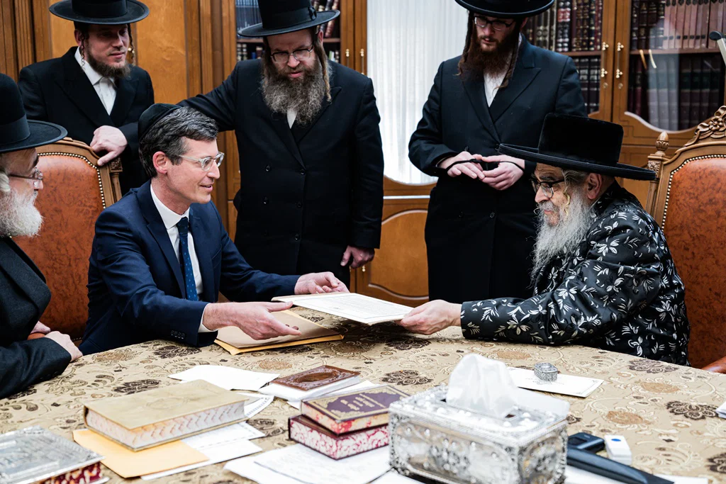 Martin Marks and the Satmar Rov