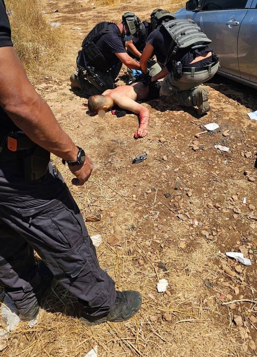 The second terrorist who carried out a rolling drive- by shooting terror attack