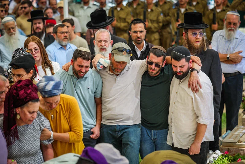 Funeral of Ohad Yaari