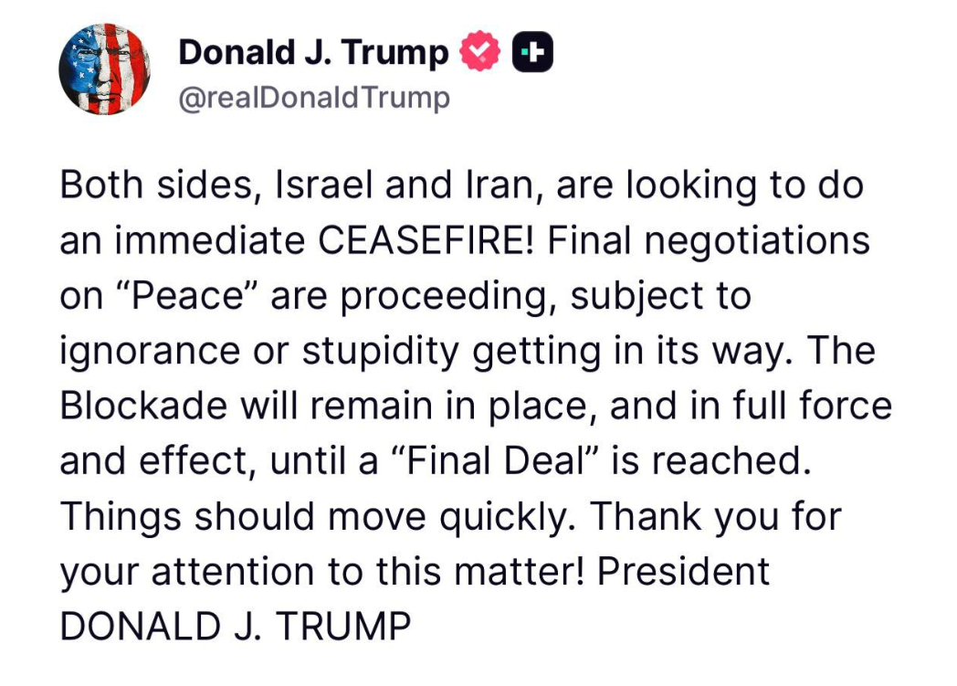 Trump Pushes Ceasefire as Israel Pounds Iran - But His Real Motives Tell a Different Story