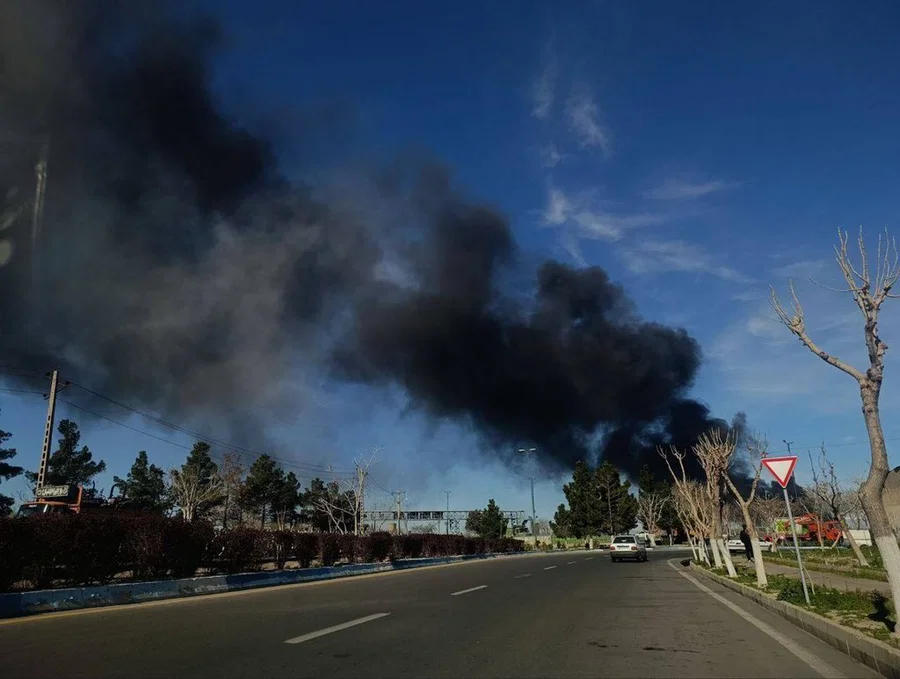 IAF striking in Iran