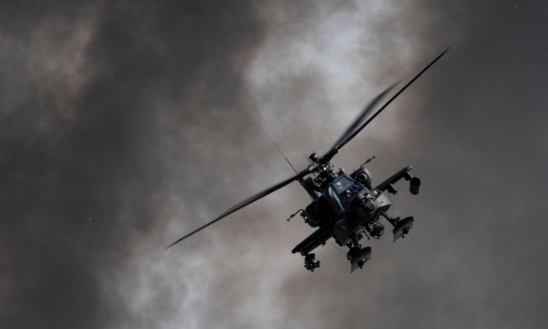 Apache combat Helicopter