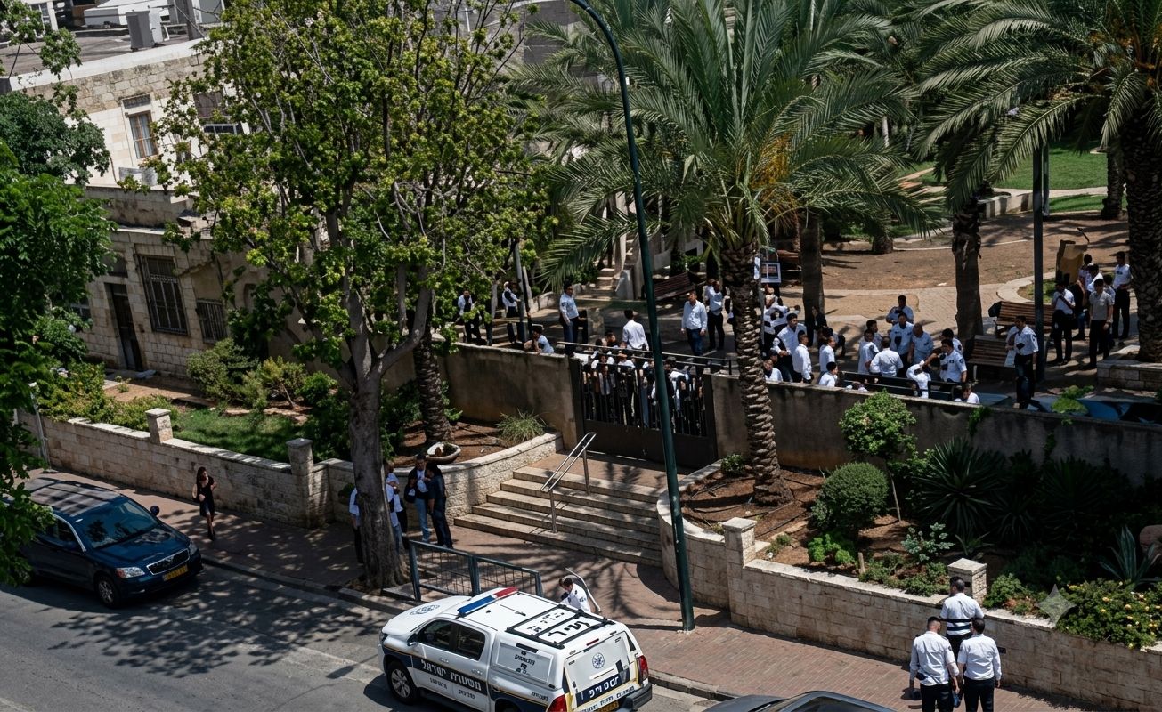 Police Storm Ohr Yisrael Yeshiva, Fire Tear Gas Inside Beis Medrash During Lunch Break