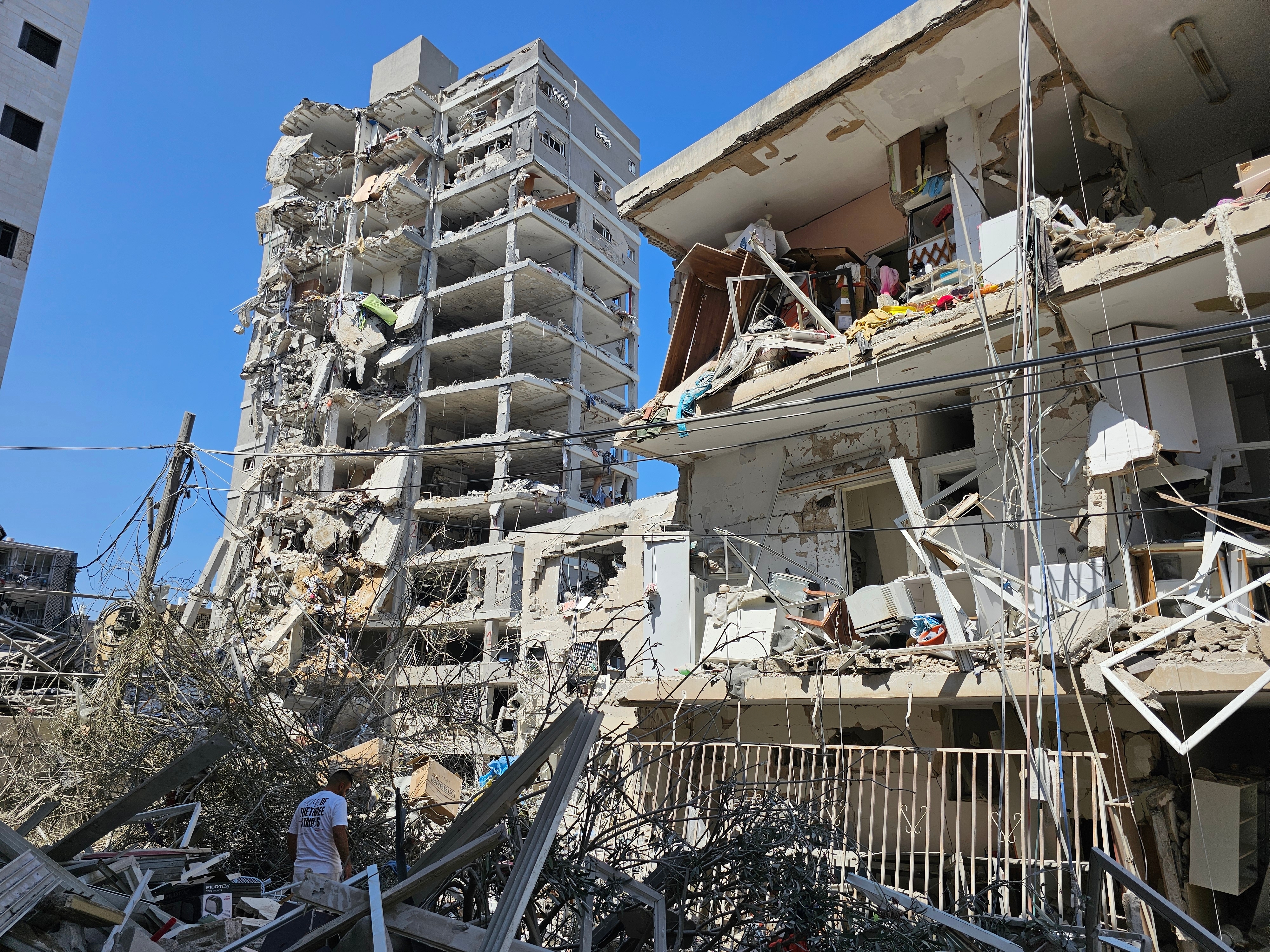 Iranian missiles struck Bat Yam