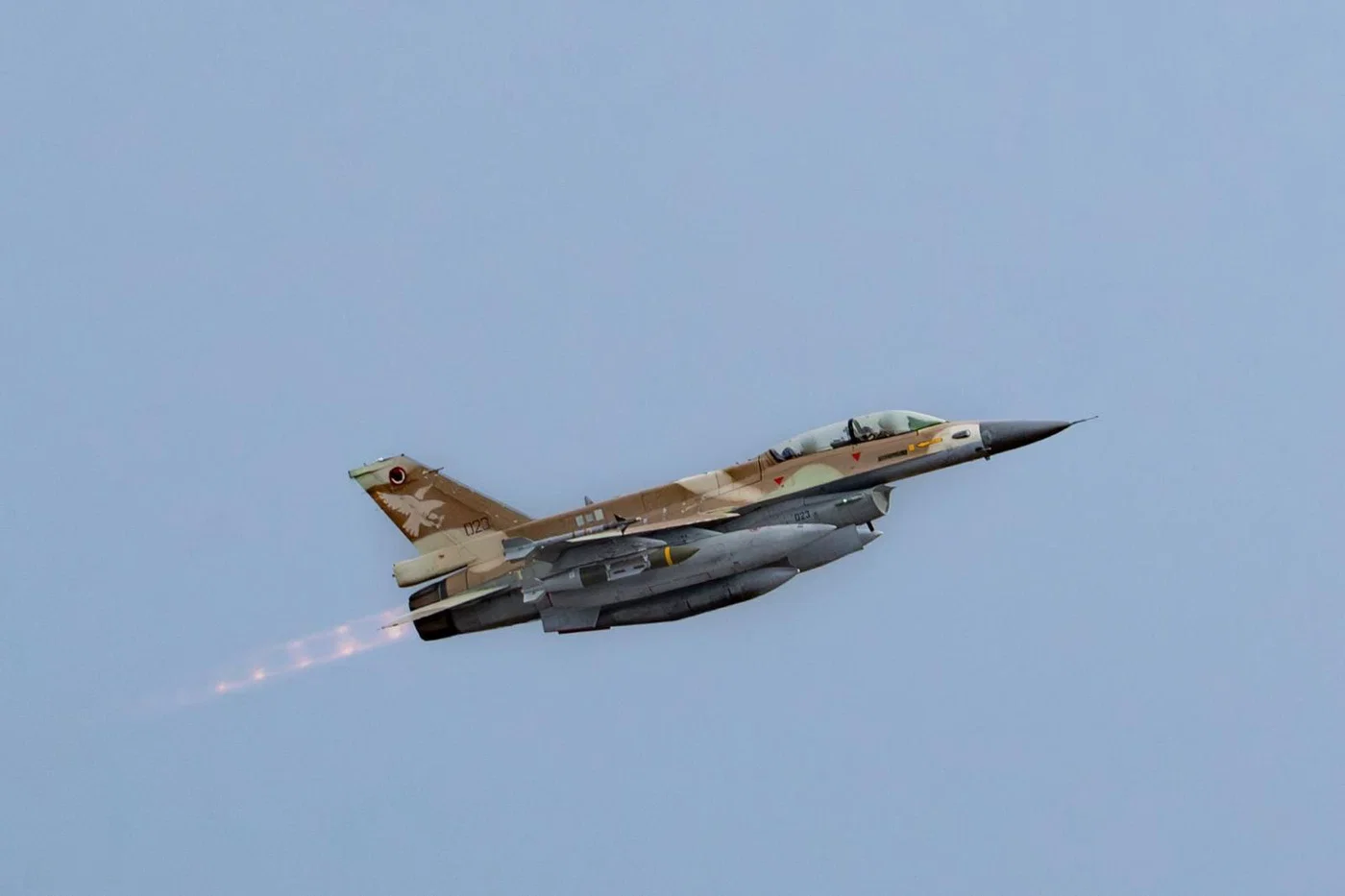 IAF jet takes off on the way to conduct airstrikes
